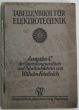 Tabellenbuch fur Elektrotechnik  Wilhelm Friedrich