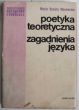 Poetyka teoretyczna   zagadnienia jezyka    M. R. Mayenowa 