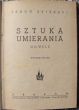 SZTUKA UMIERANIA nowele Zenon Skierski 1948 