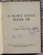 O NOWE OGNIE DUCHA ŚW    X. Henryk Weryński
