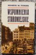WSPOMNIENIA STAROMIEJSKIE  Henryk M. Fukier