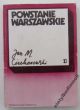 Powstanie Warszawskie   Zarys podłoża politycznego i dyplomatycznego  J. Ciechanowski