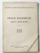 PRACE BADAWCZE HUTY BAILDON Zeszyt III  1938