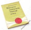 Elementy praktycznej fizjologii pracy  MIECZYSŁAW PAŁKA