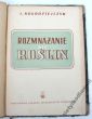 ROZMNAŻANIE SIĘ ROŚLIN  DR JANUARY KOŁODZIEJCZYK