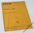 MEDITATION for trombone and piano  F. Jacobi  