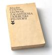 GŁÓWNE ZAGADNIENIA I KIERUNKI FILOZOFII  Zdzisław Cackowski