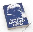 KTO SIĘ LĘKA PAPIEŻA  Czesław Ryszka