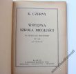 WSTĘPNA SZKOŁA BIEGŁOŚCI 30 ETUDES DE MECANISME OP. 849 NA  FORTEPIAN   K. CZERNY