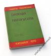Geologia historyczna Skrypt dla studentów geochemii i mineralogii    Helena Ozonkowa