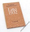Lato 1932 JAROSŁAW IWASZKIEWICZ