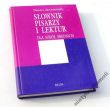 SŁOWNIK PISARZY I LEKTUR DLA SZKÓŁ ŚREDNICH  Tomasz Januszewski