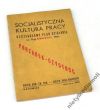 SOCJALISTYCZNA KULTURA PRACY SZCZEGÓŁOWY PLAN DZIAŁANIA na ll-gi KWARTAŁ 1961 Porządek - czystość  