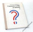 Comment le dire en francais   Lucjan Grobelak    