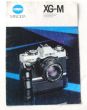 Aparat MINOLTA XG-M folder prospekt