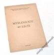 MYŚLENICKIE 40-LECIE