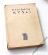 Myśli Blaise PASCAL