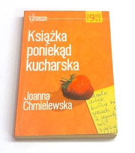 Książka poniekąd kucharska Joanna Chmielewska